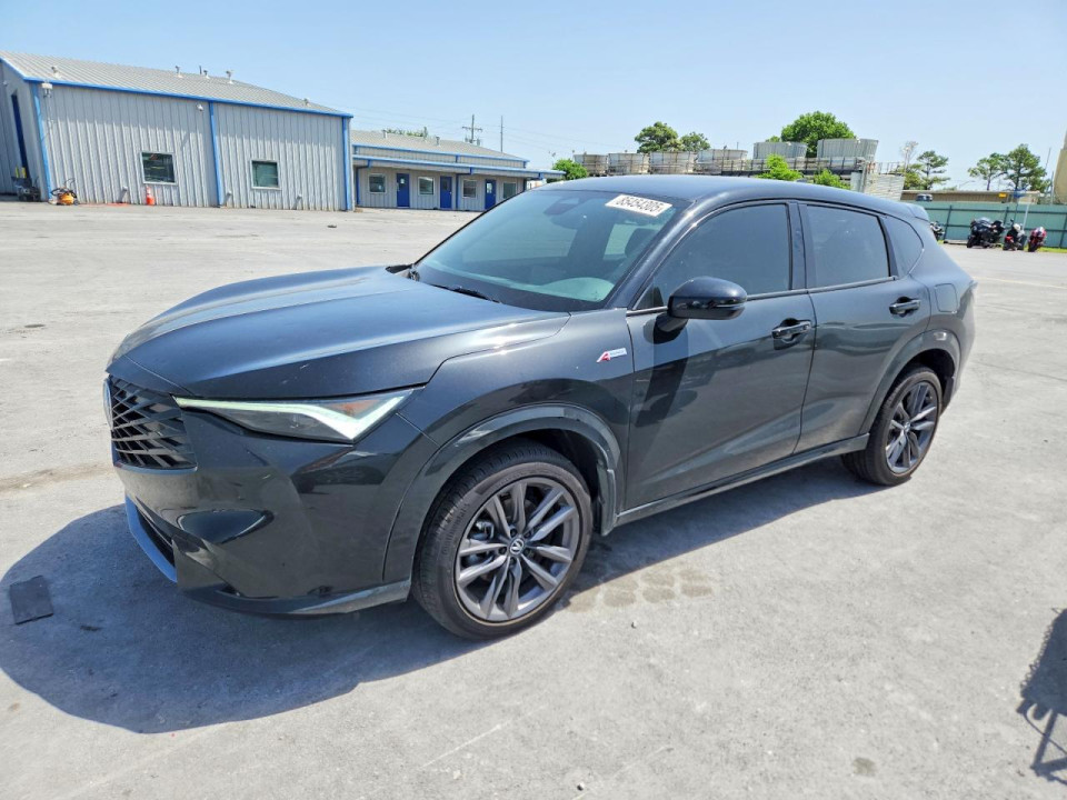 Acura ADX A-SPEC 2025 з аукціону Copart