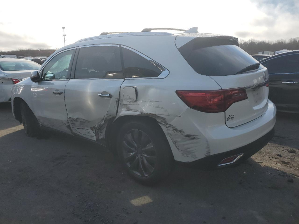 Acura MDX 2016 з аукціону Copart