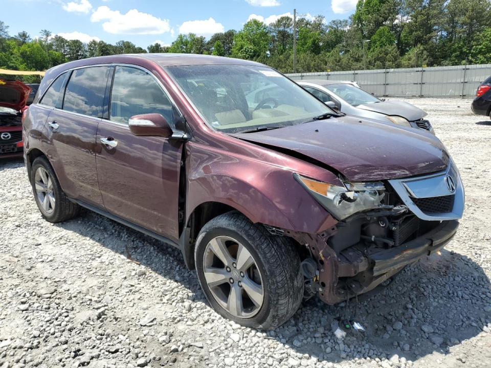 Acura MDX 2012 з аукціону Copart