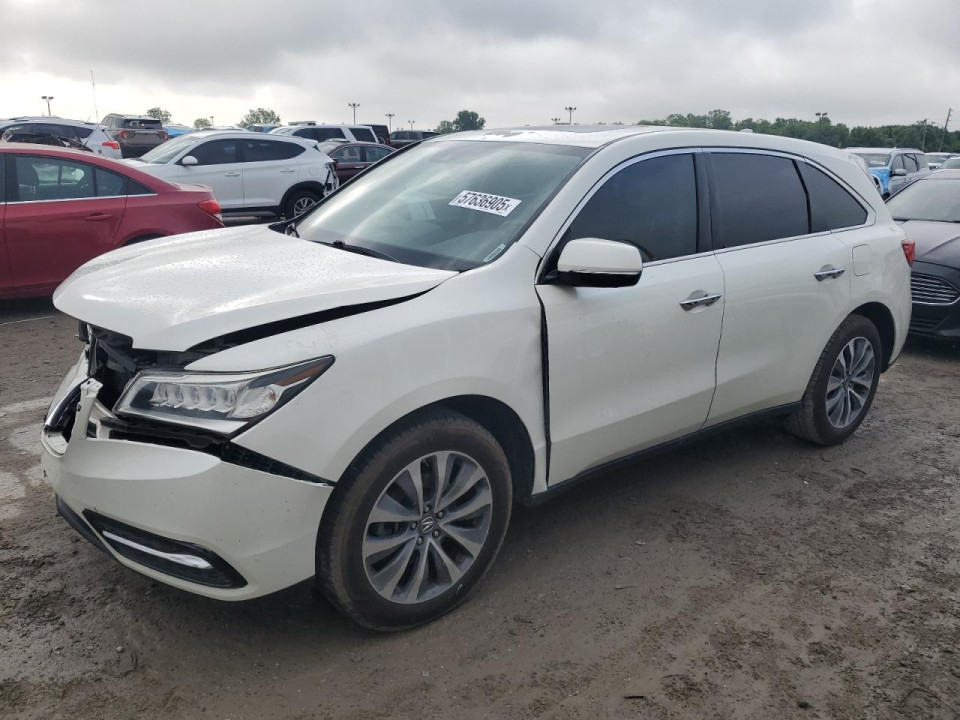 Acura MDX 2016 з аукціону Copart