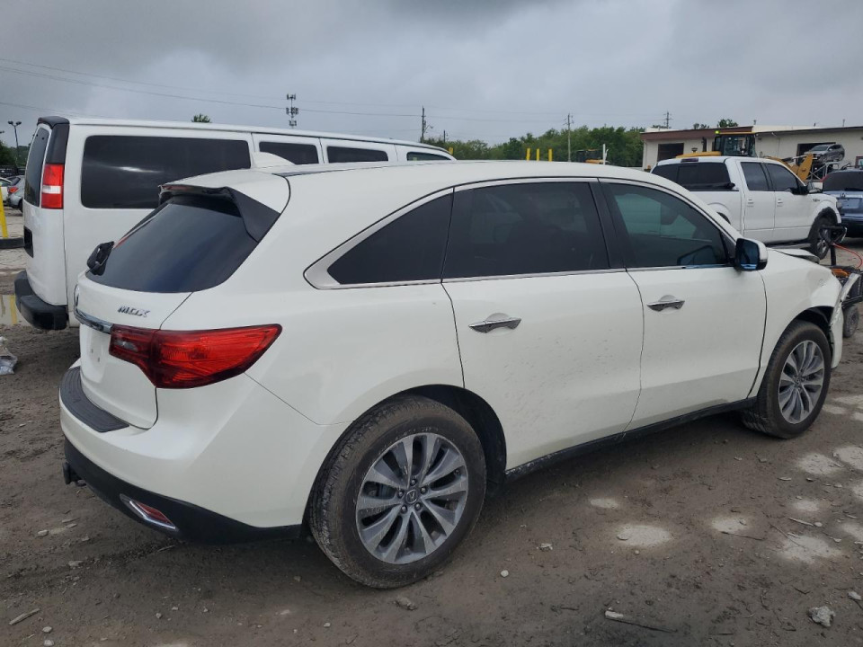 Acura MDX 2016 з аукціону Copart