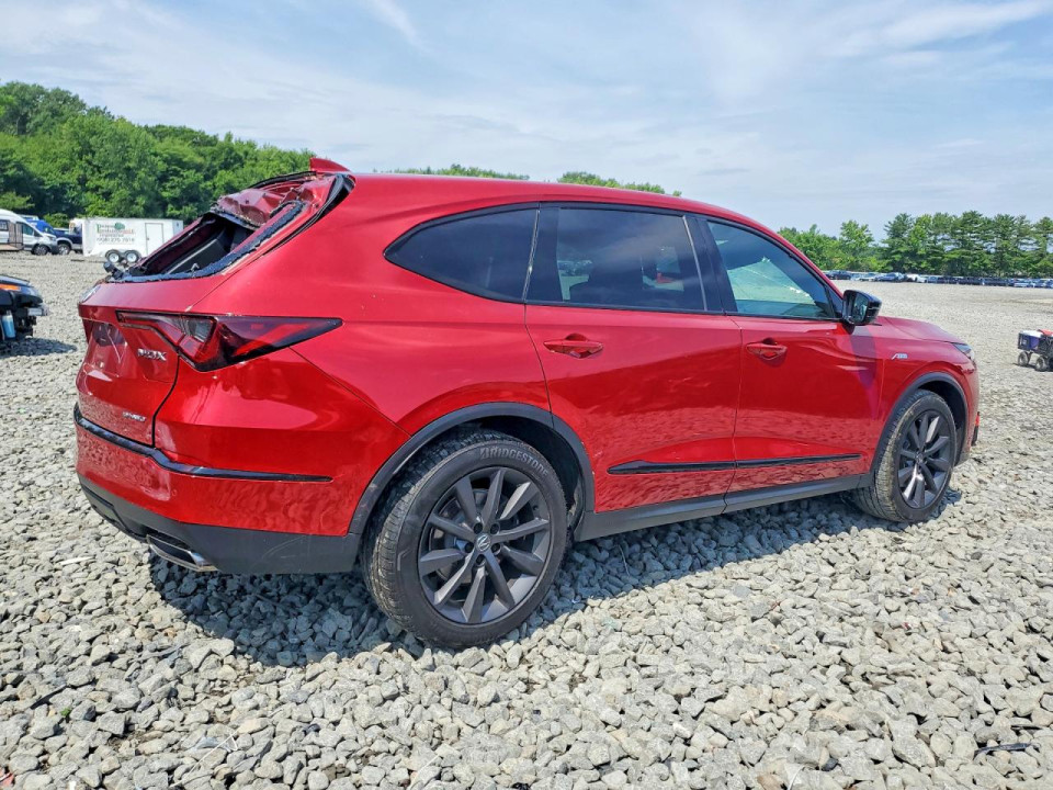 Acura MDX 2025 з аукціону Copart