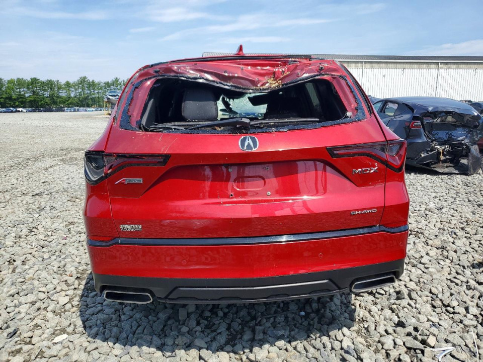 Acura MDX 2025 з аукціону Copart