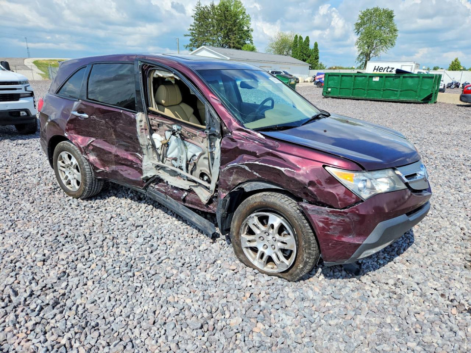 Acura MDX 2009 з аукціону Copart