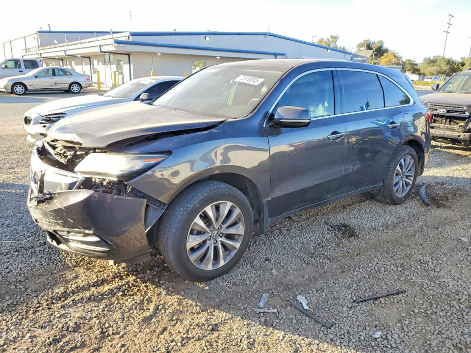 Acura MDX 2016 з аукціону Copart