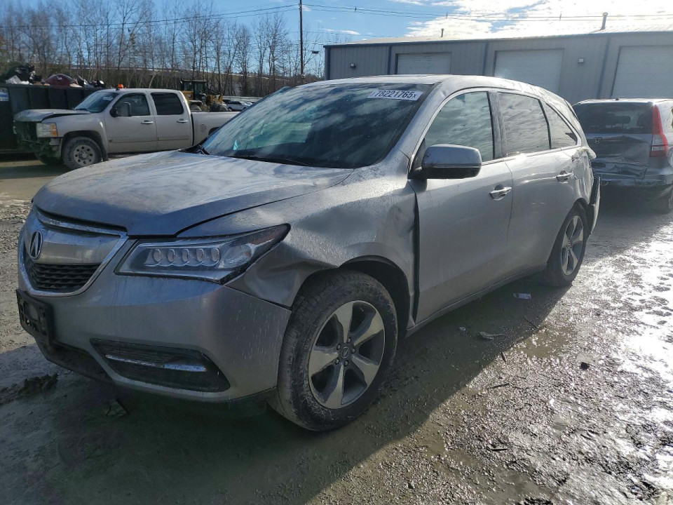 Acura MDX 2016 з аукціону Copart
