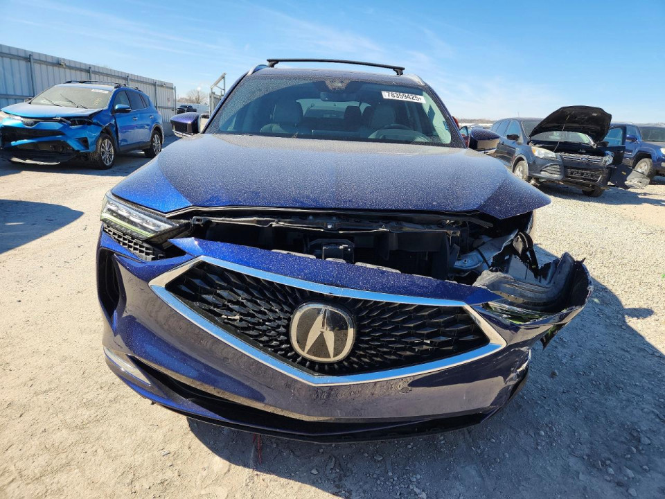 Acura MDX 2022 з аукціону Copart