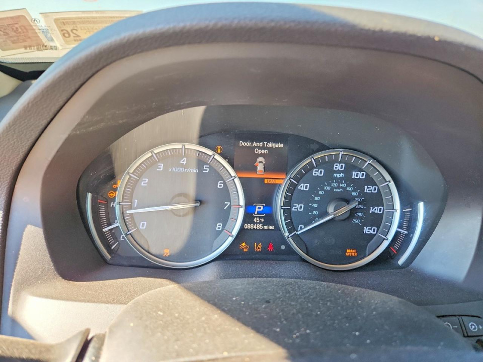 Acura MDX 2019 з аукціону Copart