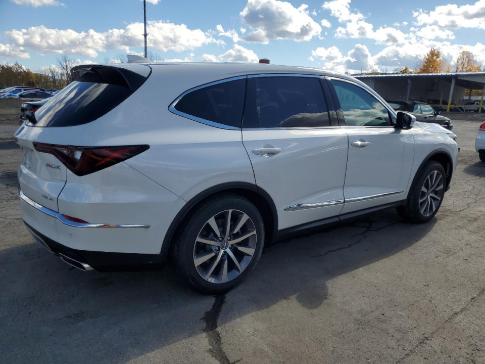 Acura MDX 2025 з аукціону Copart