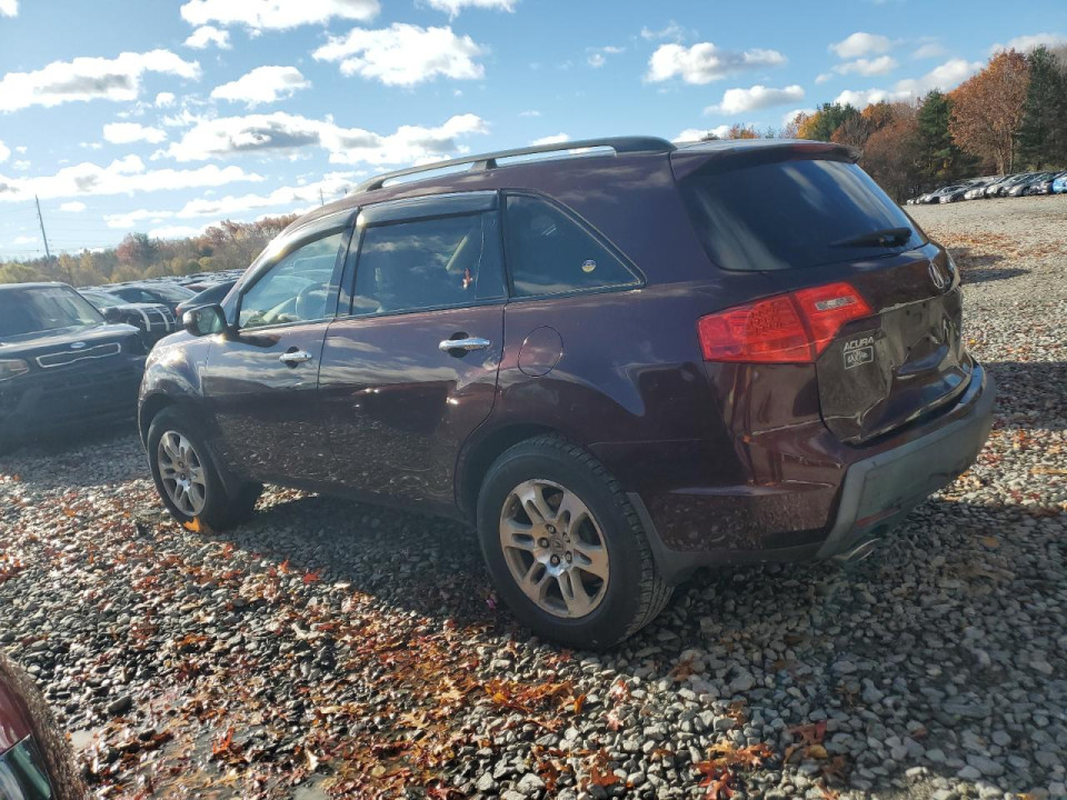 Acura MDX 2009 з аукціону Copart