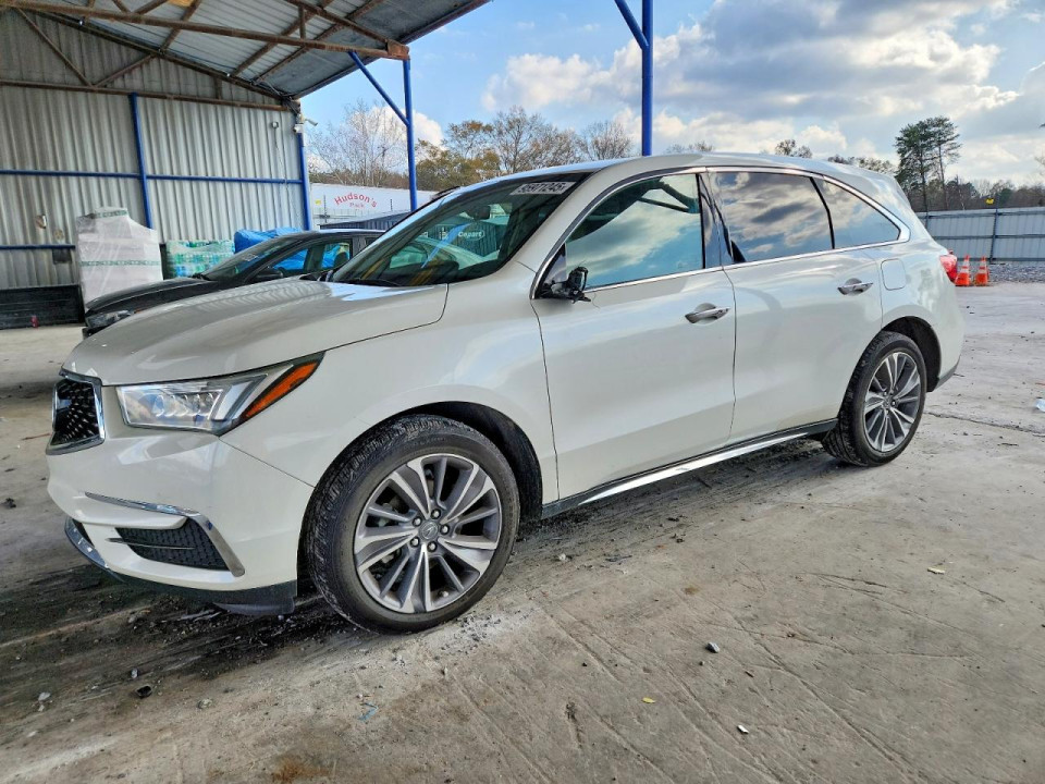 Acura MDX 2017 з аукціону Copart