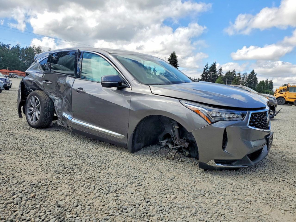Acura RDX 2022 з аукціону Copart