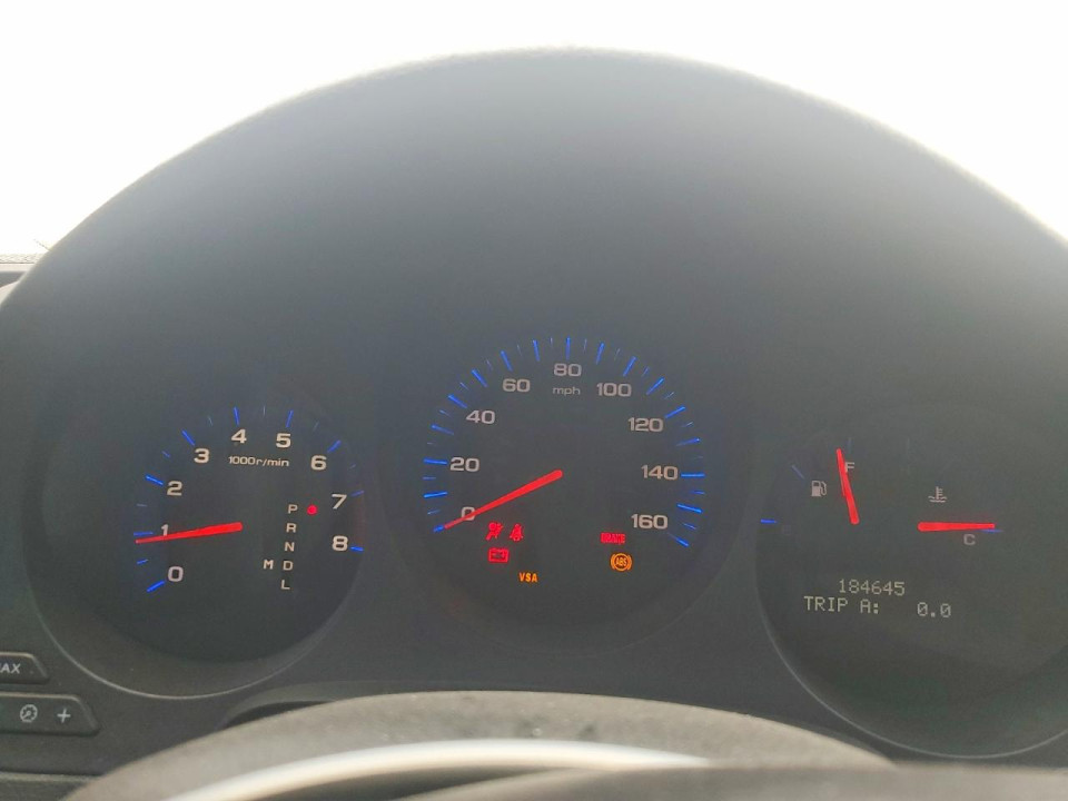 Acura TL 2004 з аукціону Copart