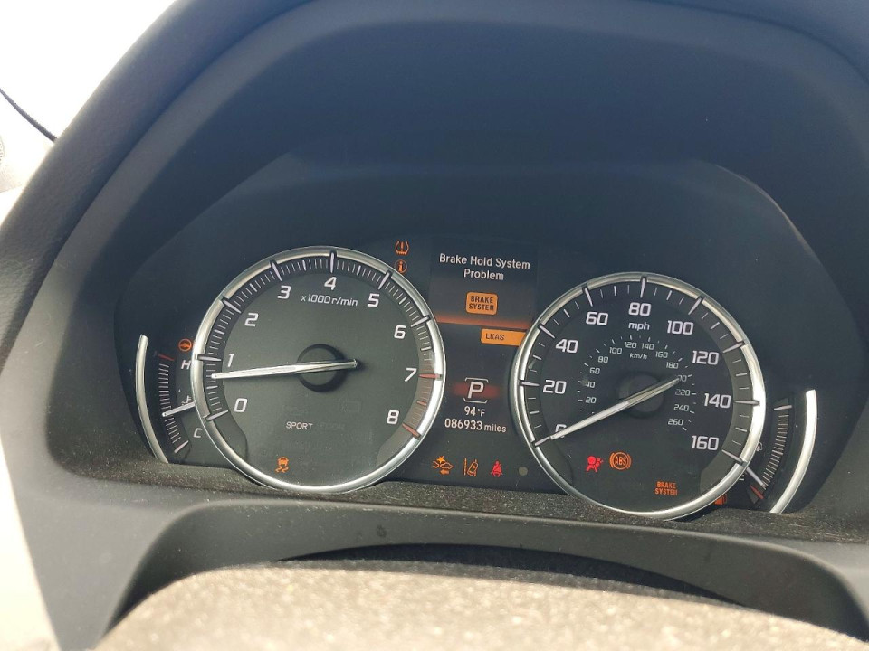 Acura TLX 2015 з аукціону Copart