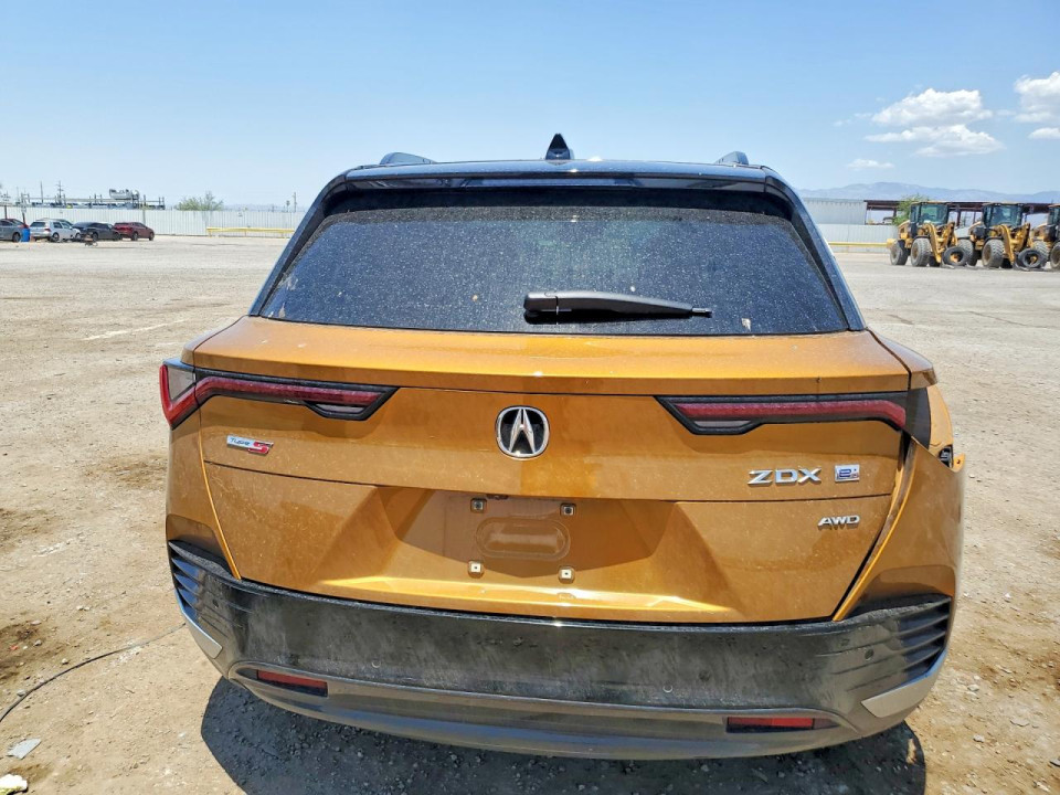 Acura ZDX 2024 з аукціону Copart