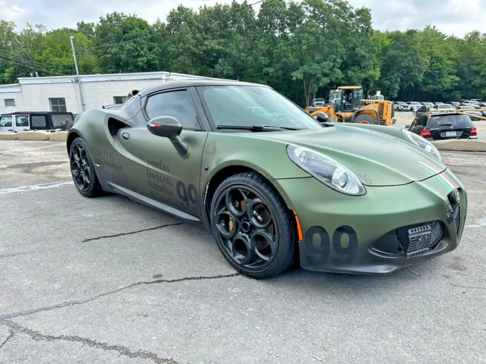 Alfa Romeo 4C 2016 — Copart