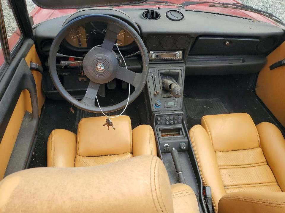 Alfa Romeo VELOCE 2000 SPIDER 1986 — Copart