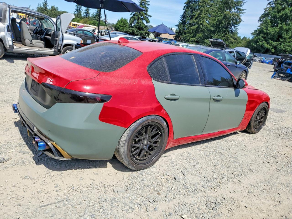 Alfa Romeo GIULIA 2018 — Copart