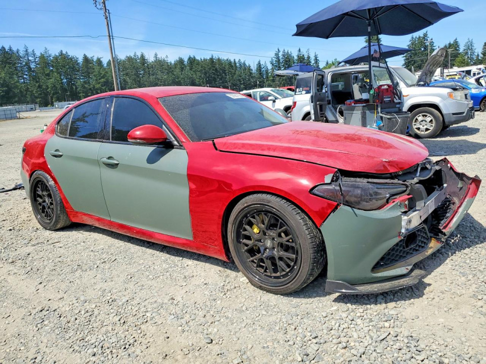 Alfa Romeo GIULIA 2018 — Copart