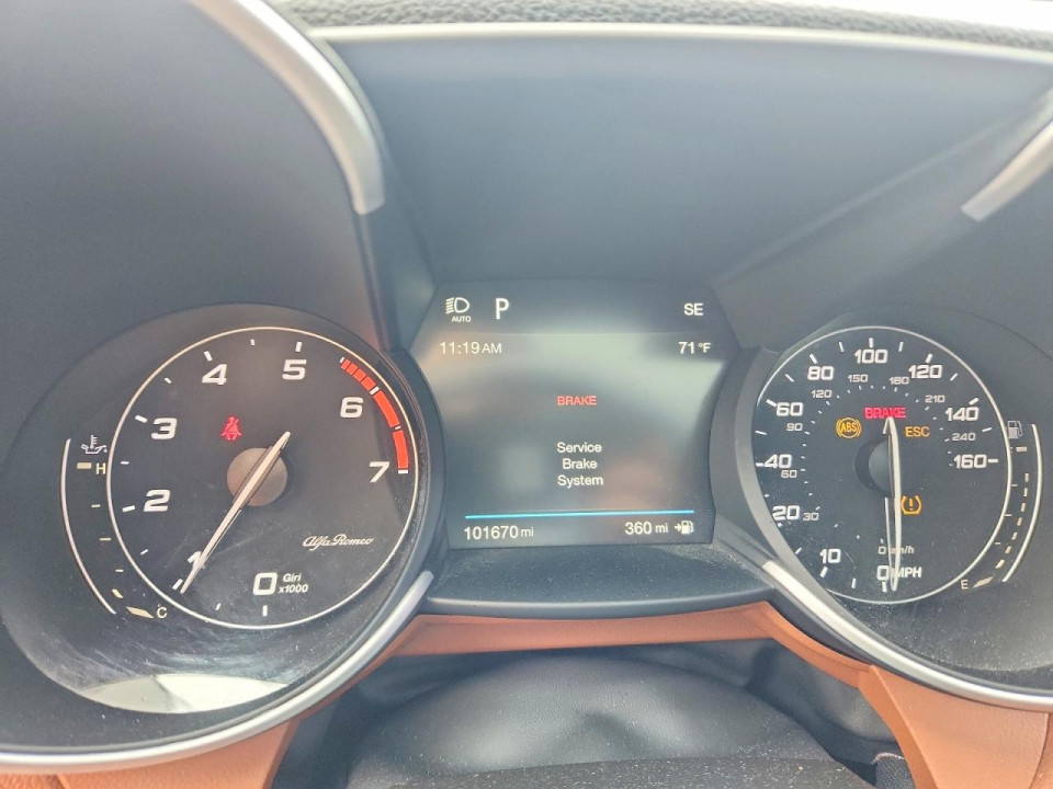 Alfa Romeo GIULIA 2019 — Copart
