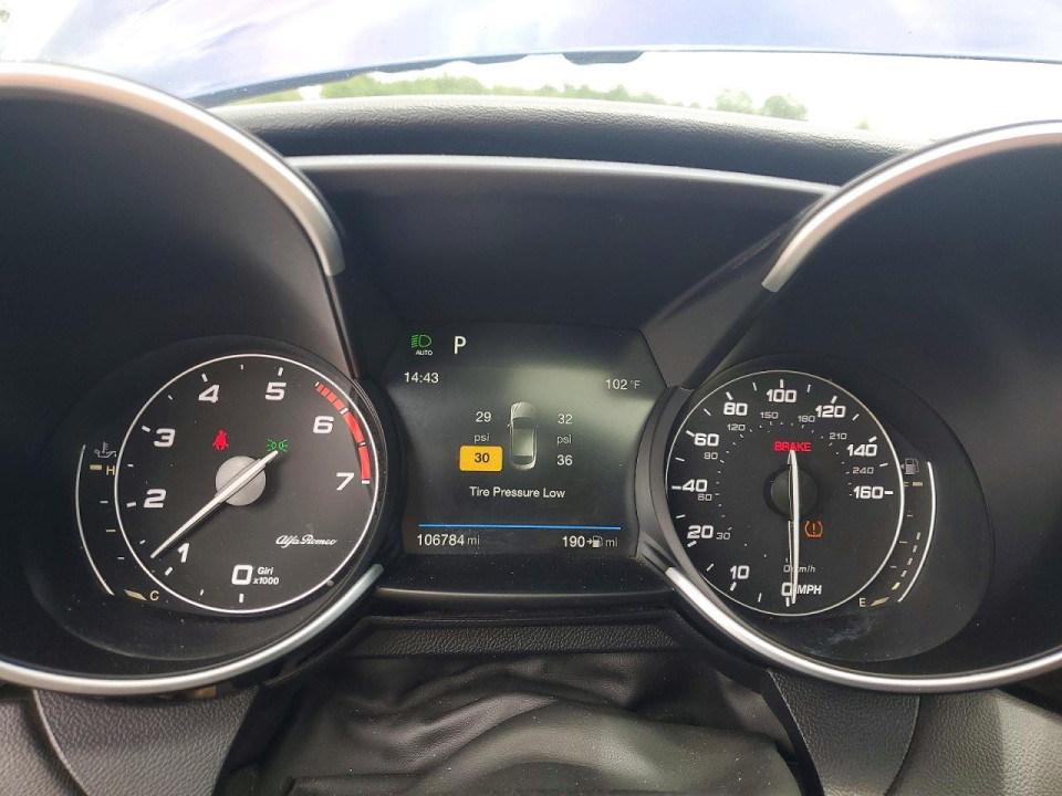 Alfa Romeo GIULIA 2018 — Copart