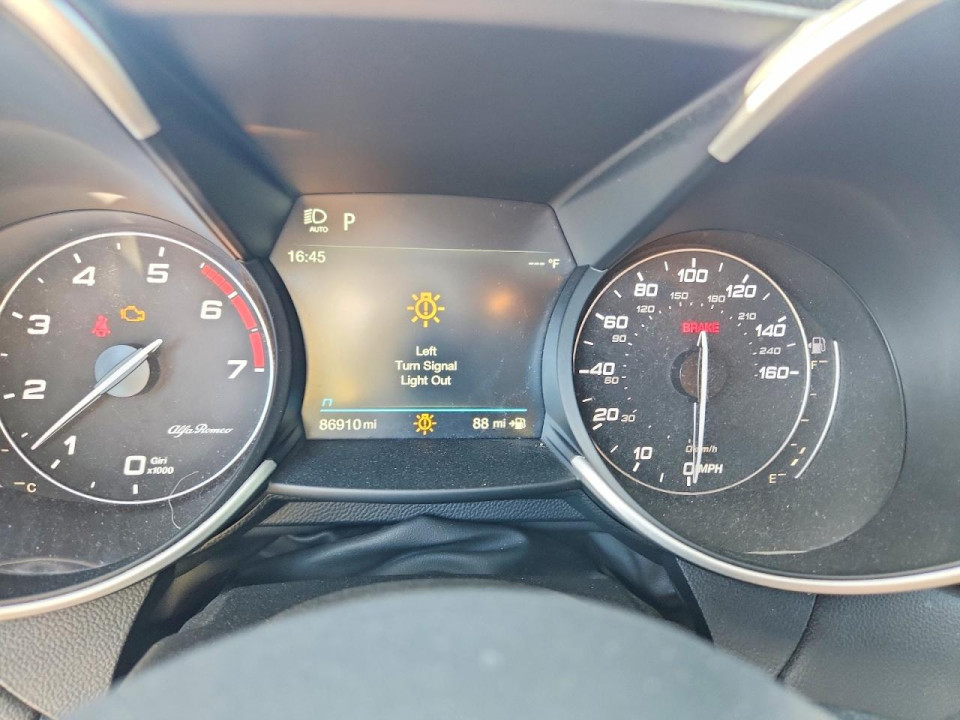 Alfa Romeo GIULIA 2020 — Copart