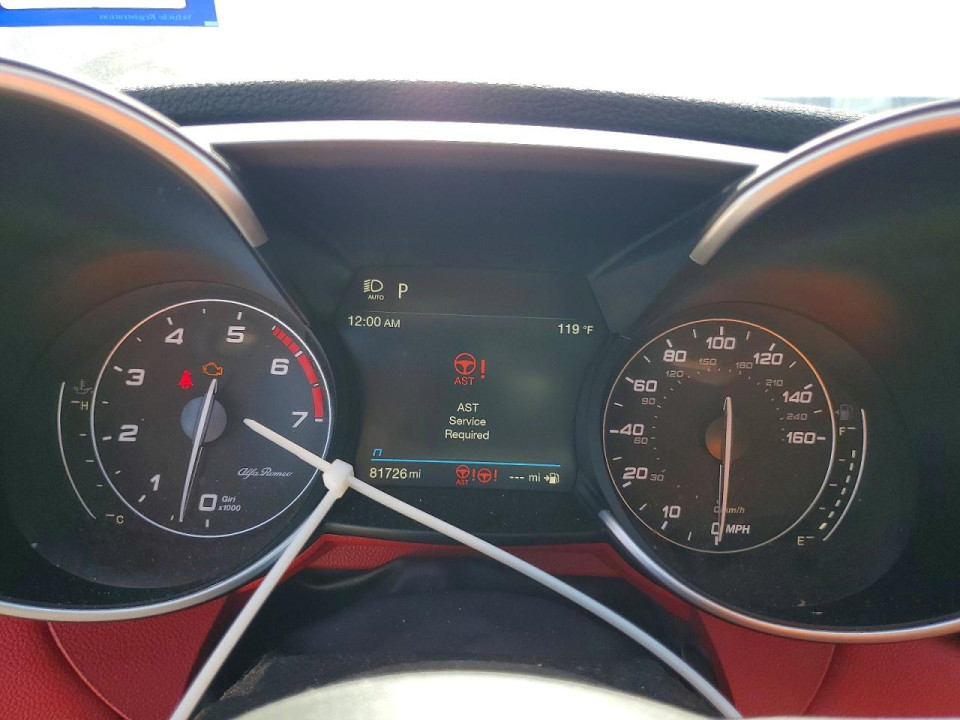 Alfa Romeo GIULIA 2020 — Copart