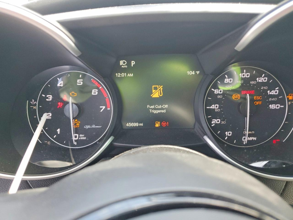 Alfa Romeo GIULIA 2020 — Copart
