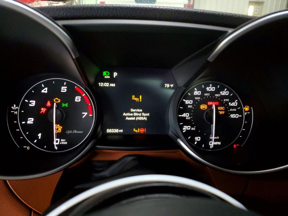 Alfa Romeo GIULIA 2020 — Copart