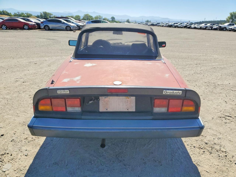 Alfa Romeo SPIDER GRADUATE 1987 — Copart