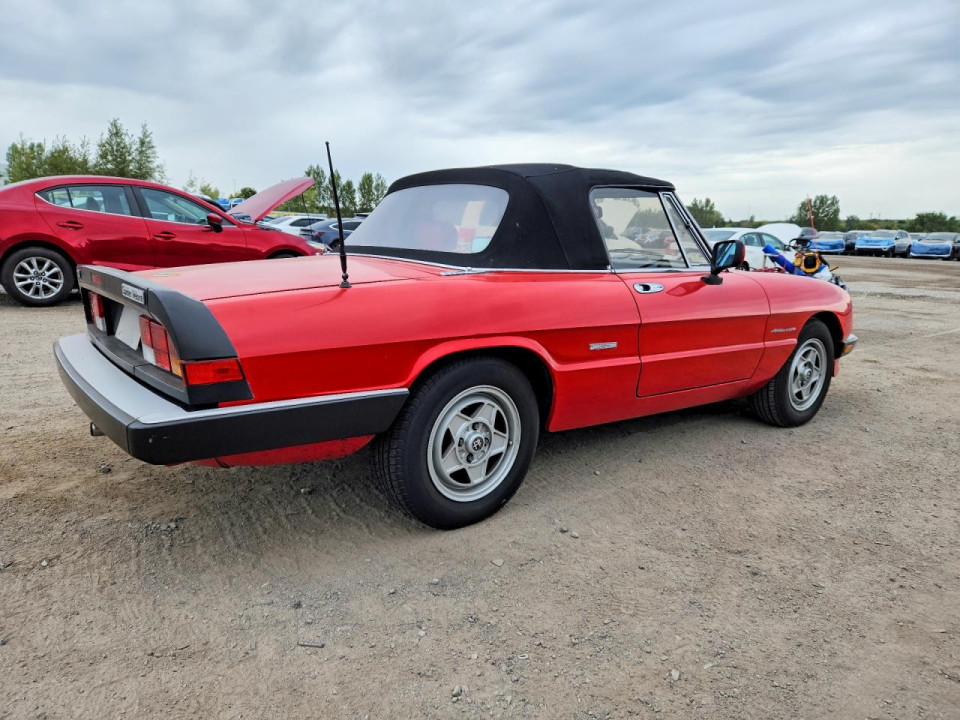 Alfa Romeo SPIDER 1987 — Copart