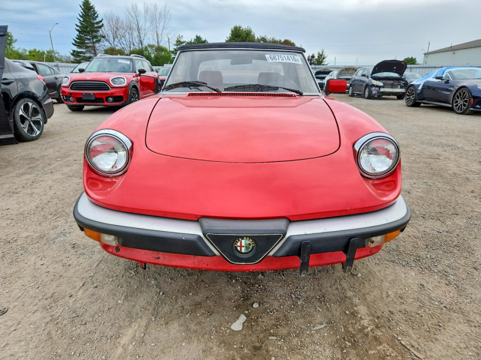 Alfa Romeo SPIDER 1987 — Copart