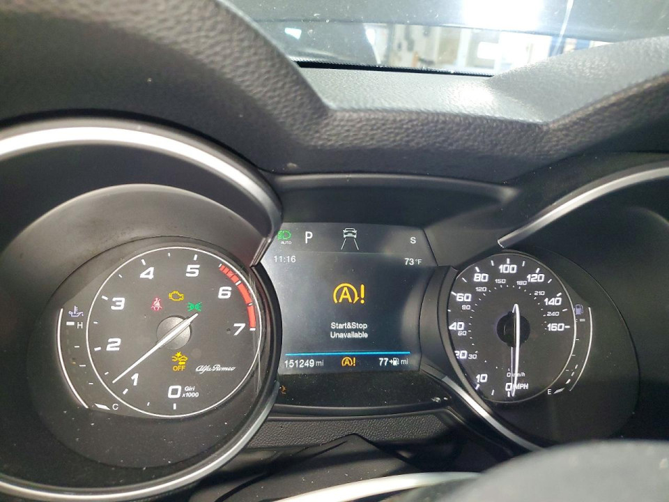 Alfa Romeo STELVIO 2018 — Copart