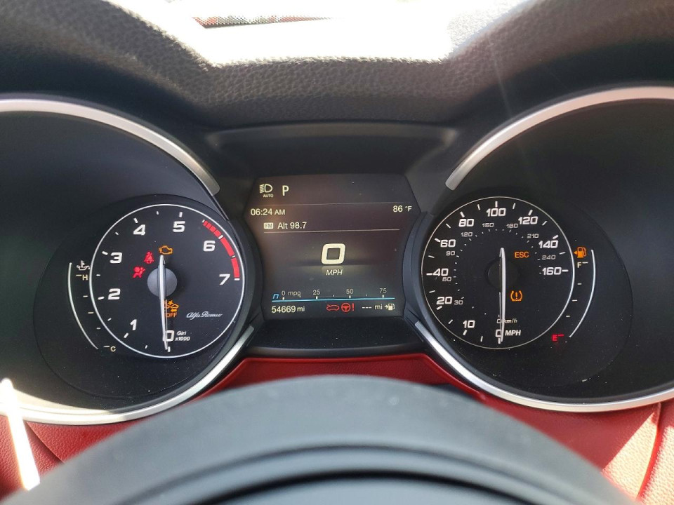 Alfa Romeo STELVIO 2020 — Copart