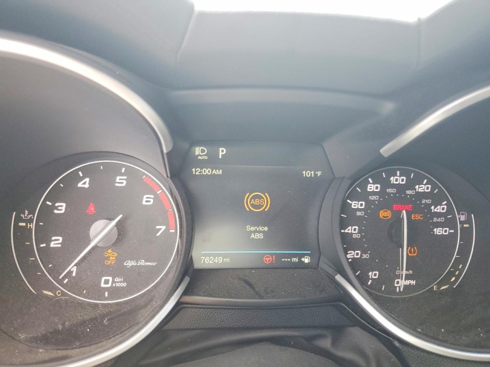 Alfa Romeo STELVIO 2019 — Copart