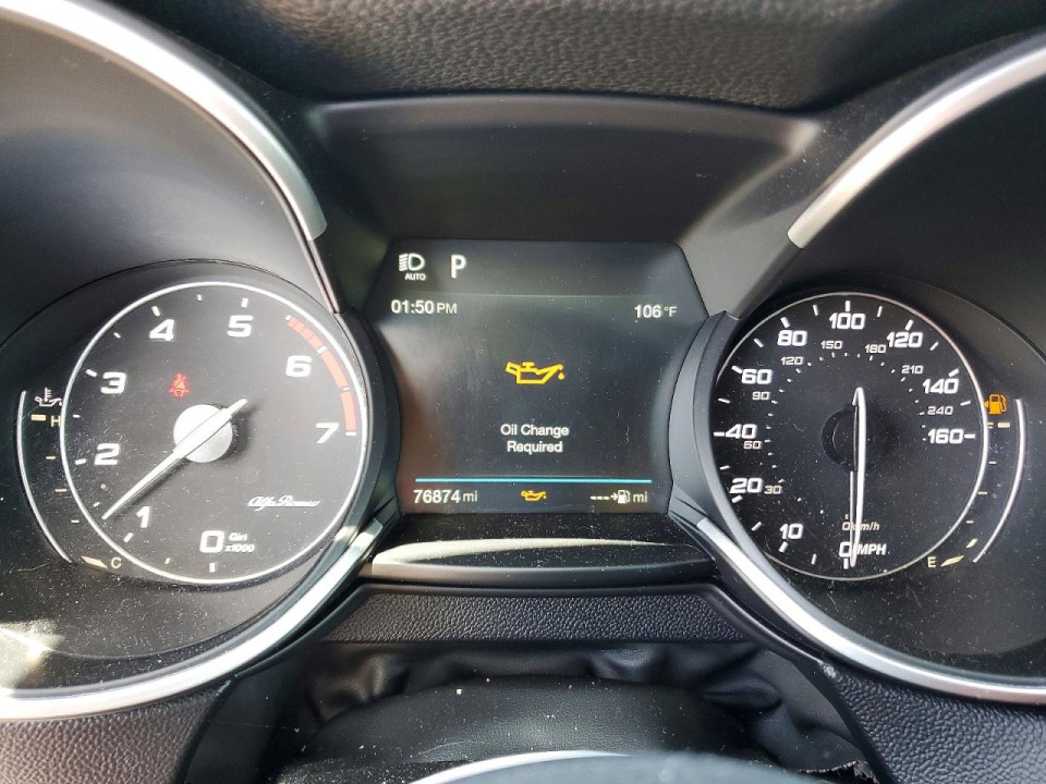 Alfa Romeo STELVIO 2018 — Copart
