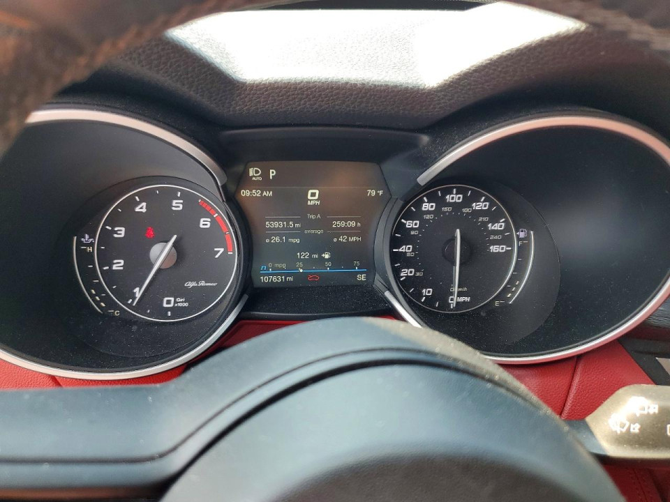 Alfa Romeo STELVIO 2020 — Copart