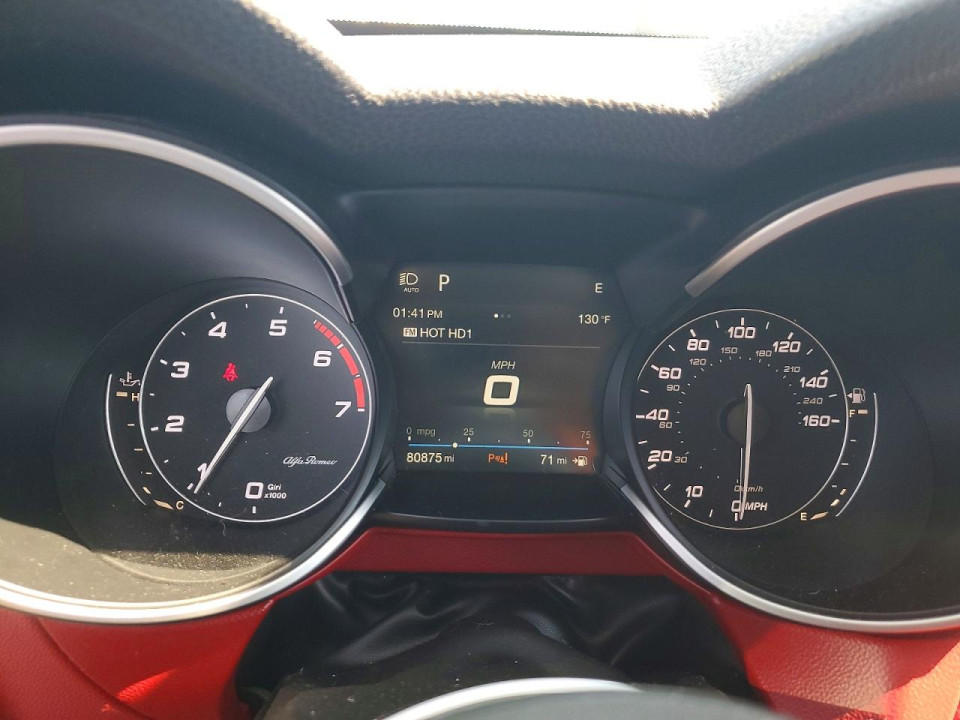 Alfa Romeo STELVIO 2018 — Copart