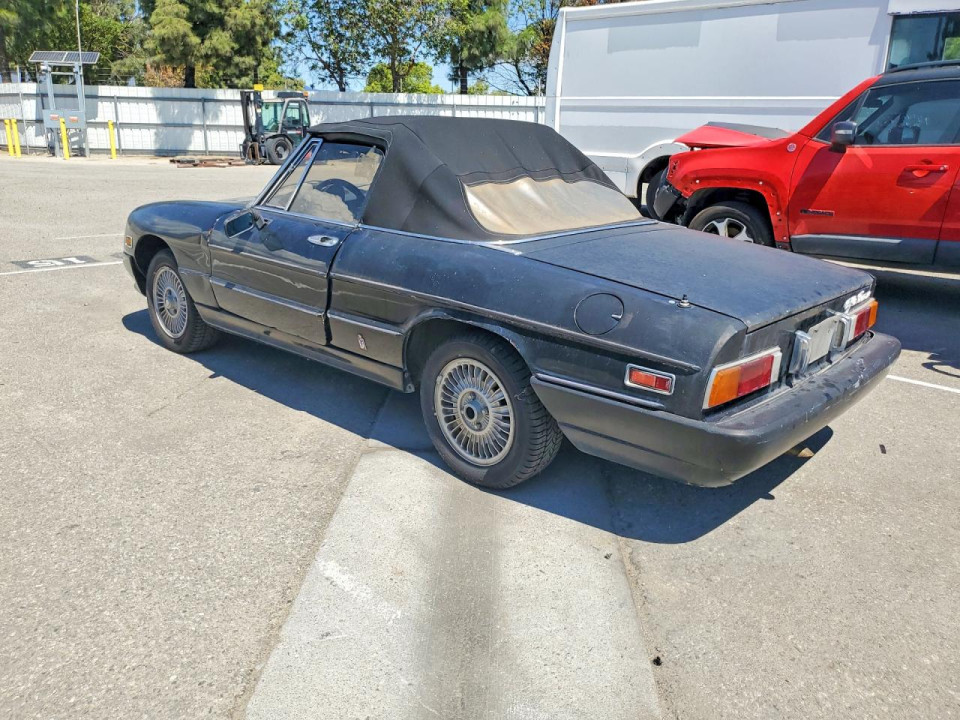 Alfa Romeo VELOCE 2000 SPIDER 1981 — Copart