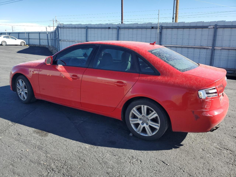 Audi A4 2009 — Copart