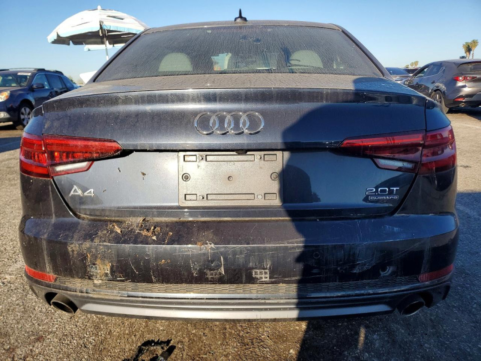 Audi A4 2017 — Copart