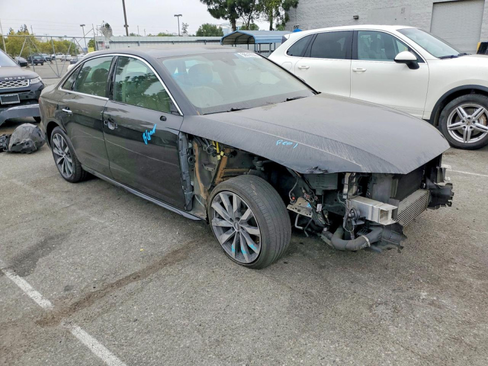 Audi A4 2020 — Copart