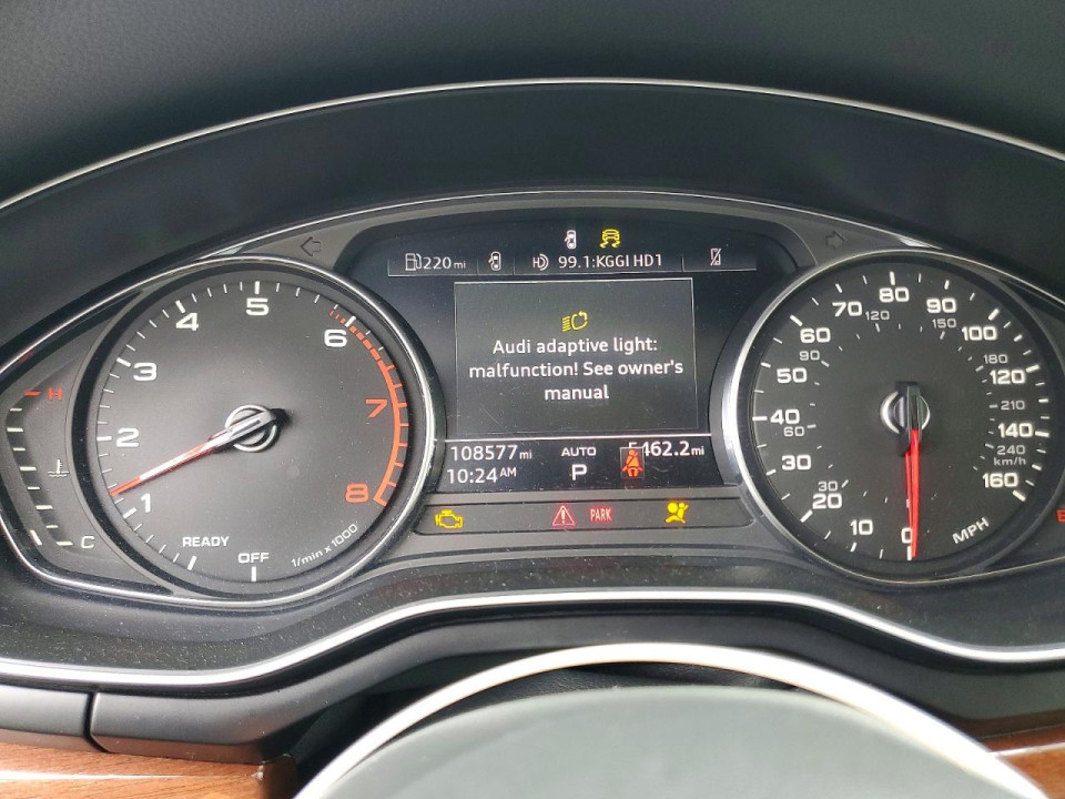 Audi A4 2020 — Copart