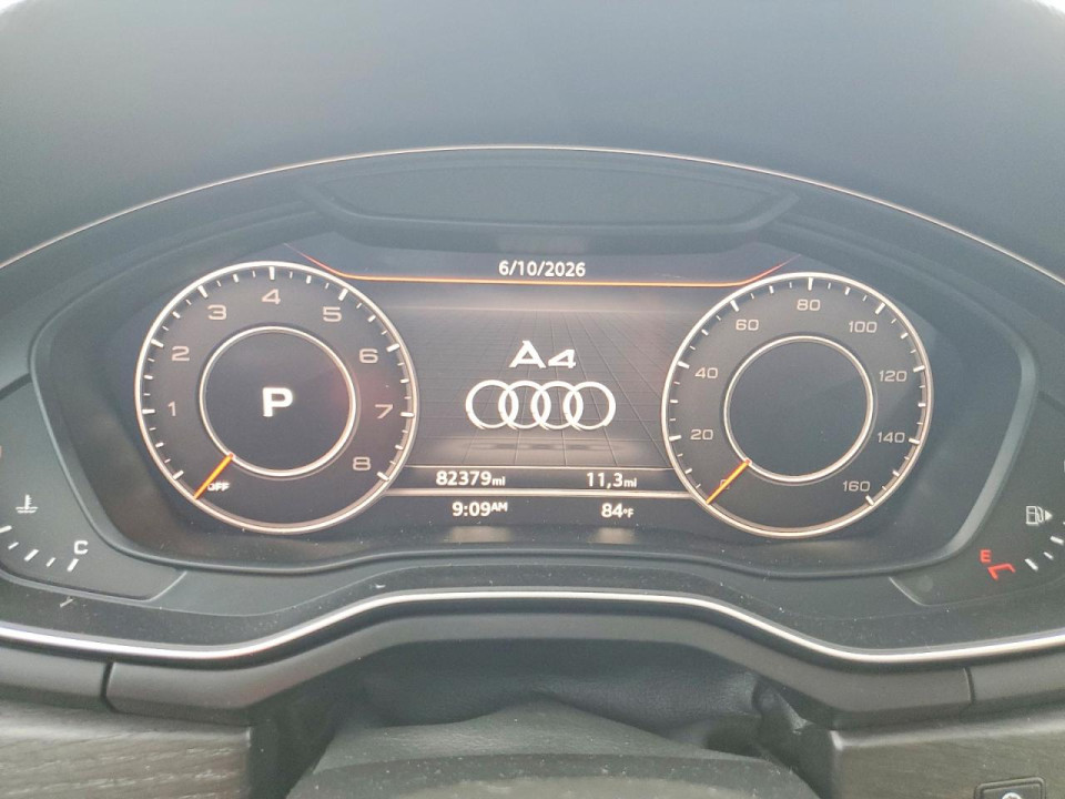 Audi A4 2017 — Copart