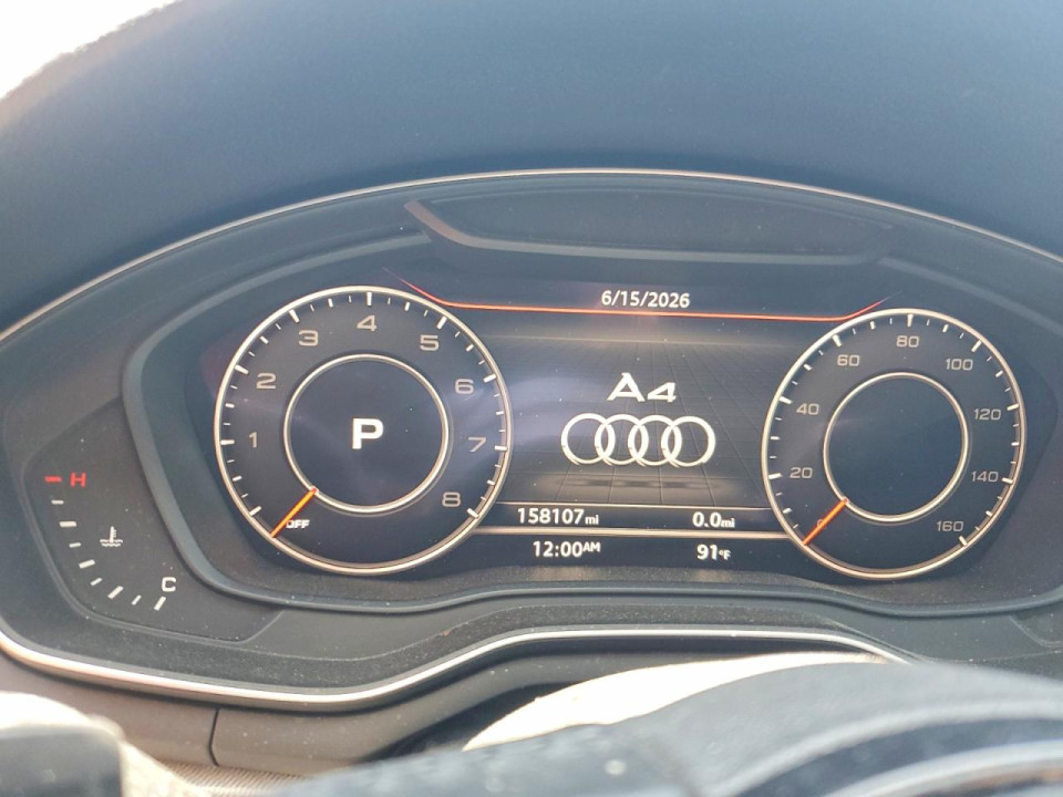 Audi A4 2017 — Copart