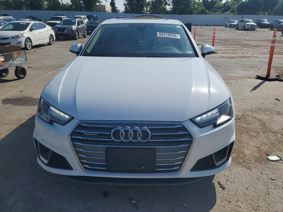 Audi A4 2019 — Copart