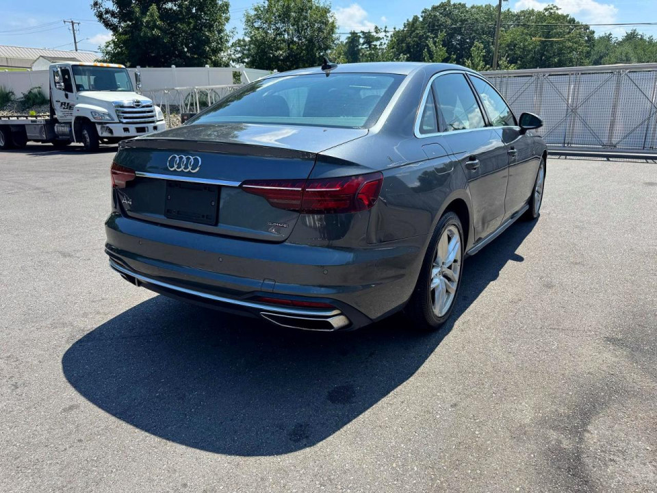 Audi A4 2021 — Copart