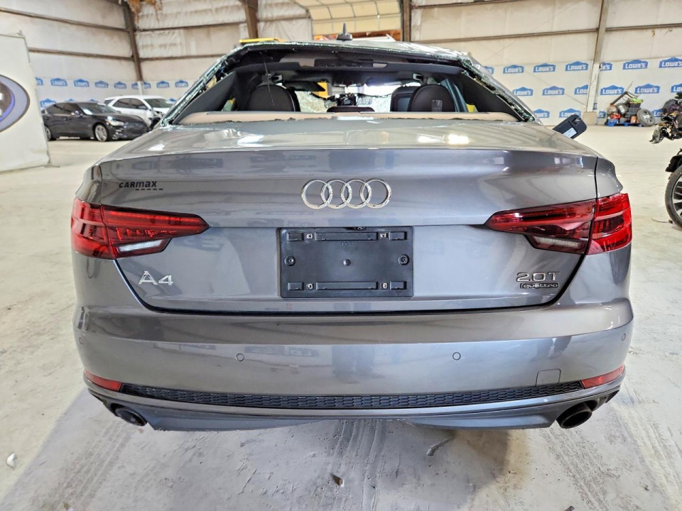 Audi A4 2018 — Copart