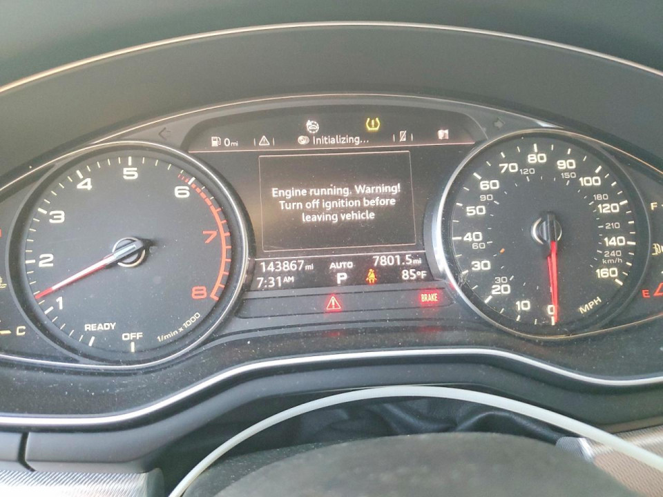 Audi A4 2017 — Copart