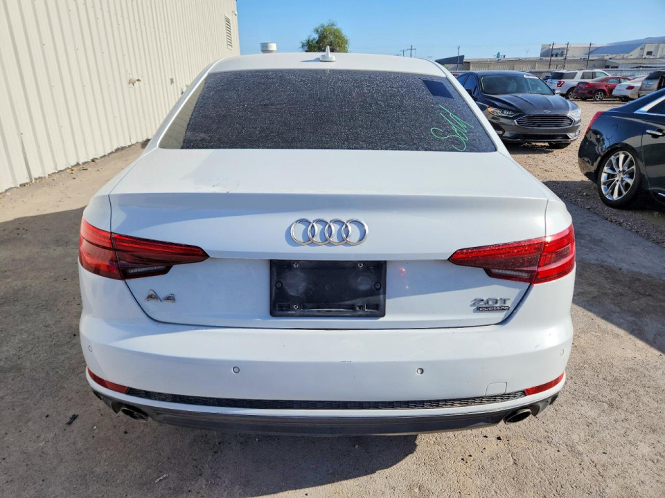 Audi A4 2017 — Copart